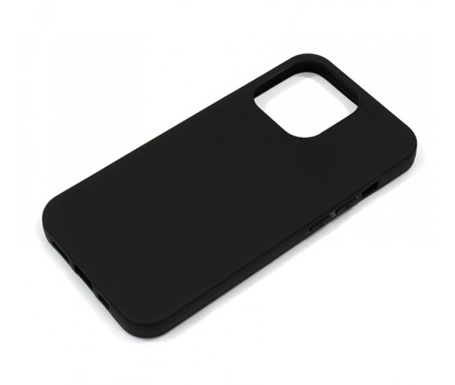 Husa de protectie Loomax, iPhone 13 Pro,  silicon subtire, neagra