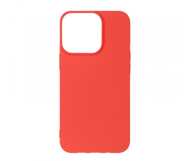 Husa de protectie Loomax, iPhone 13 Pro, silicon subtire, rosie