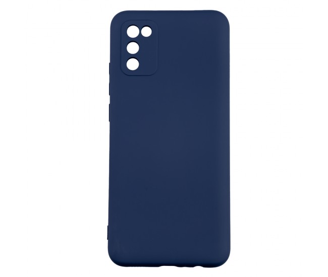 Husa de protectie Loomax, Samsung Galaxy A02S, silicon subtire, albastru