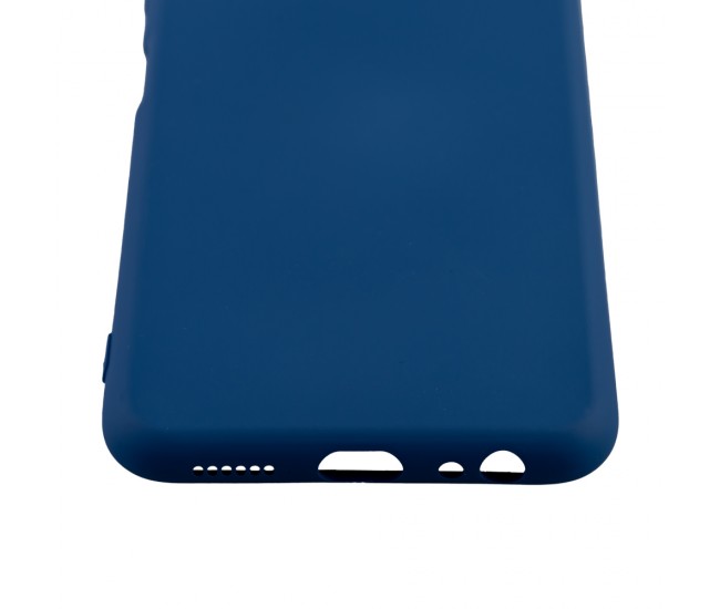 Husa de protectie Loomax, pentru Samsung Galaxy A22 5G, silicon subtire, albastru