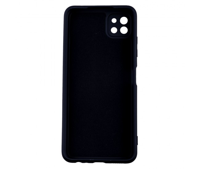 Husa de protectie Loomax, pentru Samsung Galaxy A22 5G, silicon subtire, negru