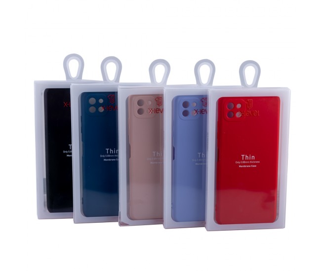 Husa de protectie Loomax, pentru Samsung Galaxy A22 5G, silicon subtire, rosu