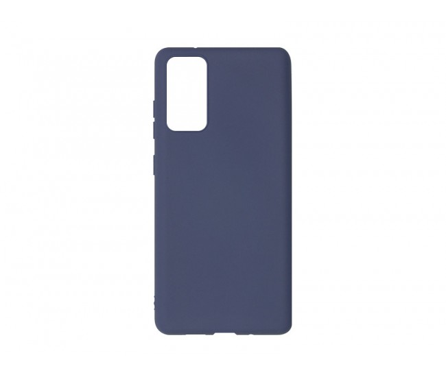 Husa de protectie Loomax, pentru Samsung Galaxy S20, silicon subtire, albastru