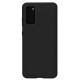 Husa de protectie Loomax, pentru Samsung Galaxy S20, silicon subtire, negru