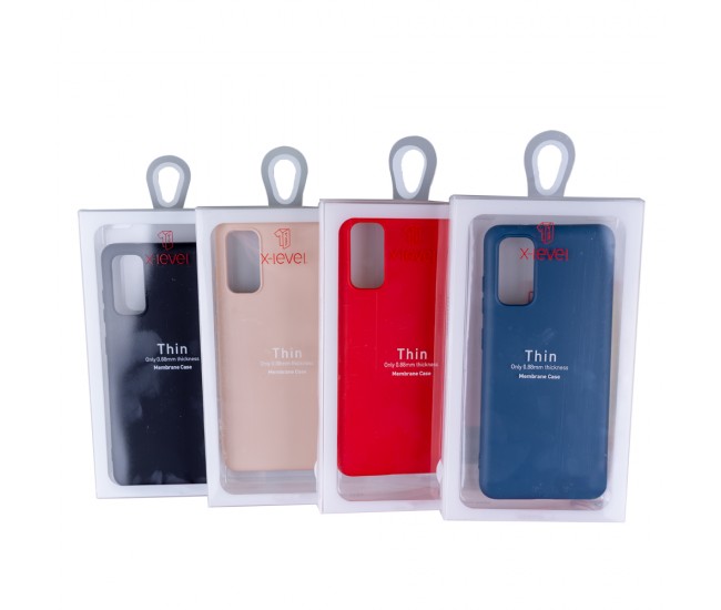Husa de protectie Loomax, pentru Samsung Galaxy S20, silicon subtire, rosu