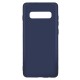 Husa de protectie Loomax pentru Samsung S10 Plus, Silicon Subtire, Albastra