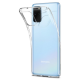 Husa Loomax de protectie pentru Samsung S20 Plus, silicon subtire, 2 mm, transparent