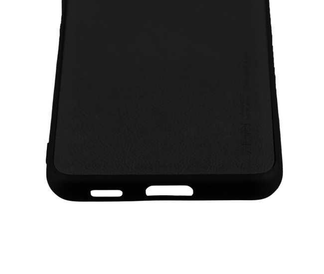 Husa Loomax de protectie Samsung S21, anti-soc, din piele ecologica, subtire, negru