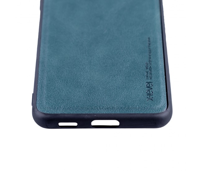 Husa de protectie Loomax, Samsung Galaxy S21 Ultra, piele ecologica, verde