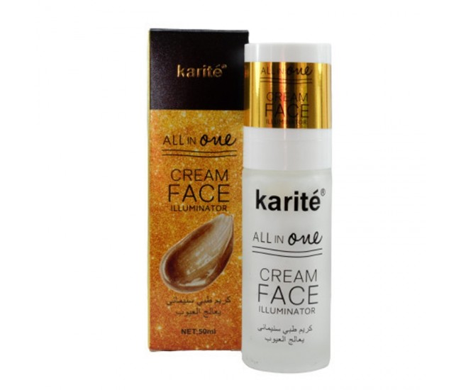 Iluminator crema Karite, All in One, 50 ml, nuanta 01
