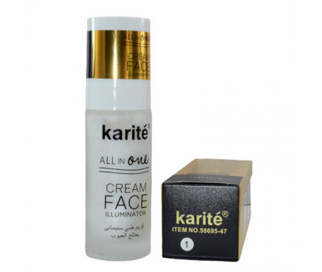 Iluminator crema Karite, All in One, 50 ml, nuanta 01