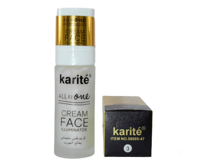 Iluminator crema Karite, All in One, 50 ml, nuanta 03