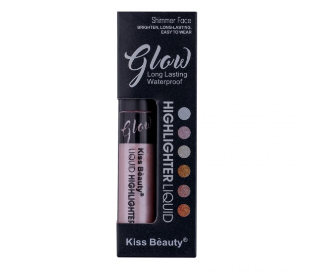 Iluminator lichid Kiss Beauty, Glow, nuanta 02