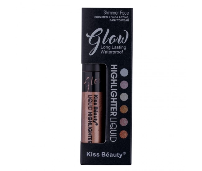 Iluminator lichid Kiss Beauty, Glow, nuanta 06