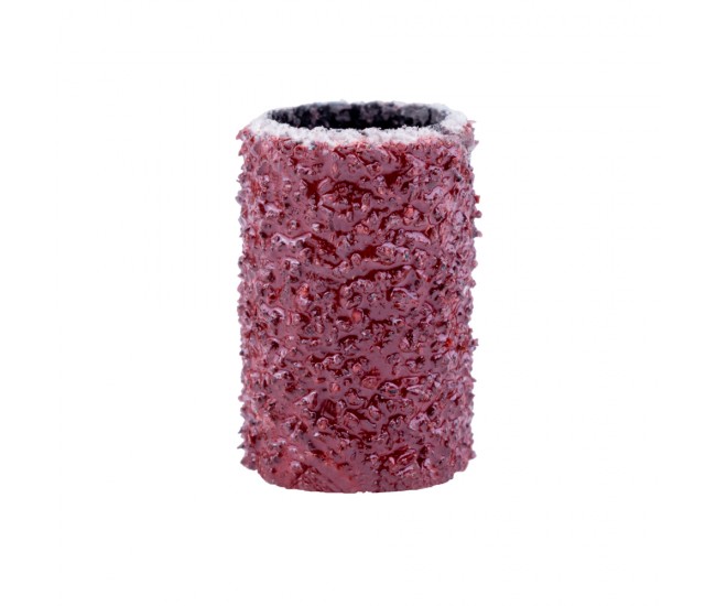 Set cilindri abrazivi Lila Rossa, inele smirghel cu granulatie 80, 100 buc