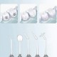 Irigator bucal profesional, dus bucal, Lila Care, Ultra-Portabil, 5 Capete Curatare, rezervor 350 ml, alb