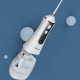 Irigator bucal profesional, dus bucal, Lila Care, Ultra-Portabil, 5 Capete Curatare, rezervor 350 ml, alb