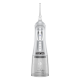 Irigator oral Lila Care, portabil, USB, jet de apa dentar, 3 moduri, rezervor de apa impermeabil dinti, 4 capete inlocuibile, 320 ml, Alb