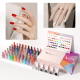 Kit oja semipermanenta Venalisa VIP 4, 60 culori, +Primer+ Base Coat + 3x Top Coat+ catalog culori