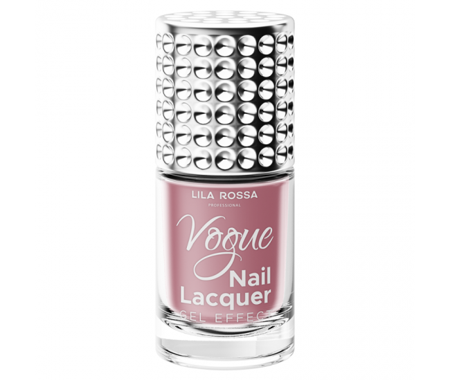 Lac de unghii, Lila Rossa, Vogue, gel effect, 10 ml, Baronesse