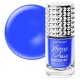 Lac de unghii, Lila Rossa, Vogue, gel effect, 10 ml,  Blue