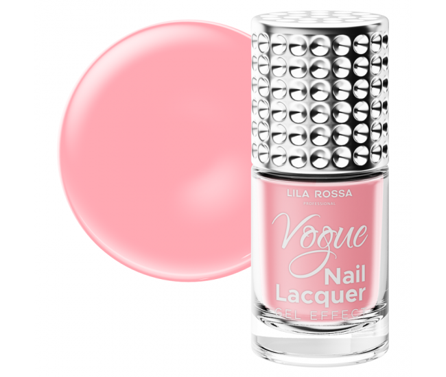 Lac de unghii, Lila Rossa, Vogue, gel effect, 10 ml, Charlene