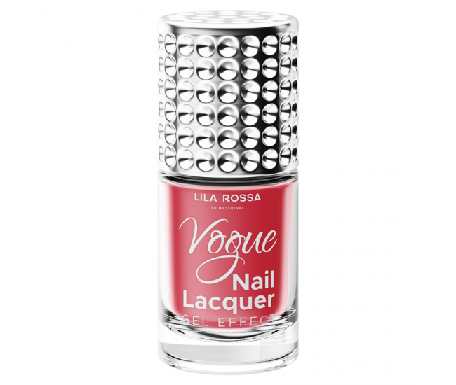 Lac de unghii, Lila Rossa, Vogue, gel effect, 10 ml, Deep Coral