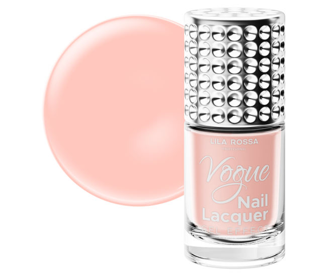 Lac de unghii, Lila Rossa, Vogue, gel effect, 10 ml,  Finesse