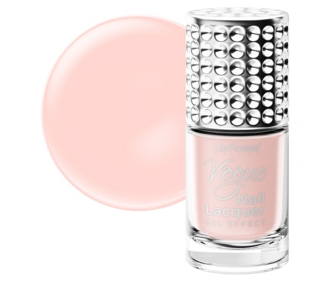 Lac de unghii, Lila Rossa, Vogue, gel effect, 10 ml,  Golden Rose