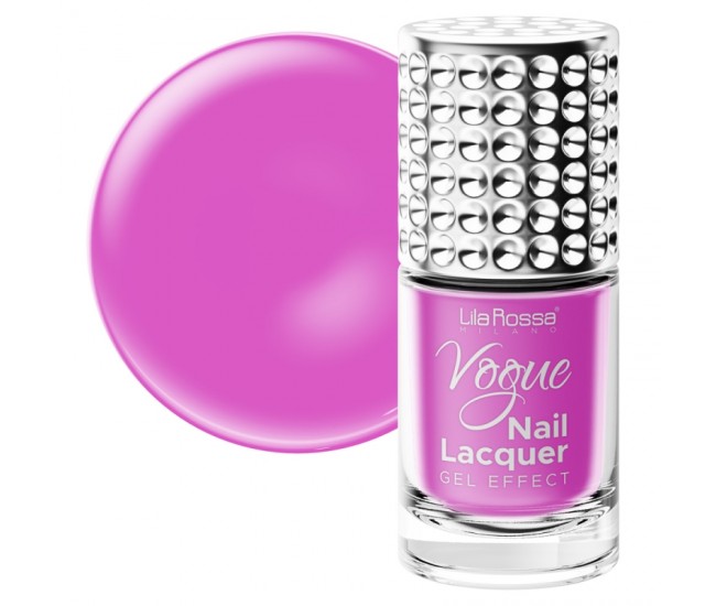 Lac de unghii, Lila Rossa, Vogue, gel effect, 10 ml, Lara