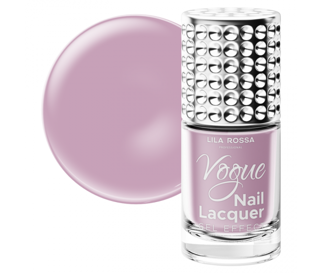Lac de unghii, Lila Rossa, Vogue, gel effect, 10 ml,  Memory Love