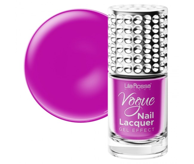 Lac de unghii, Lila Rossa, Vogue, gel effect, 10 ml, Purple