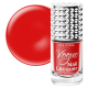 Lac de unghii, Lila Rossa, Vogue, gel effect, 10 ml,  Red Intuition