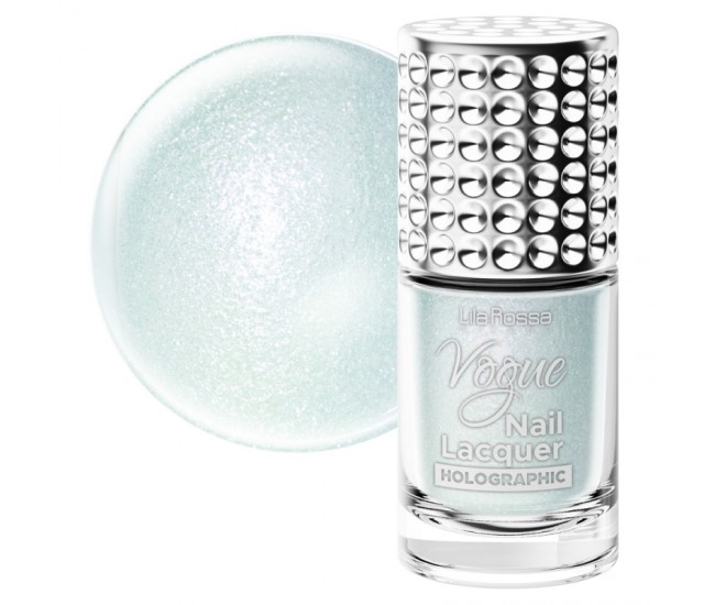 Lac de unghii, Lila Rossa, Vogue, Holographic, 10 ml, Faith