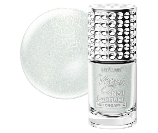 Lac de unghii, Lila Rossa, Vogue, Holographic, 10 ml, Heavenly