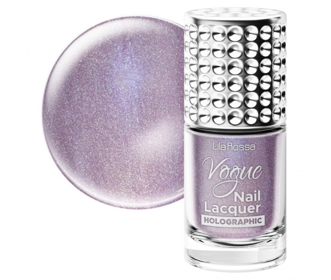 Lac de unghii, Lila Rossa, Vogue, Holographic, 10 ml, Sibelle