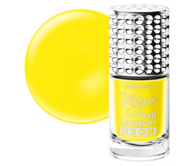 Lac de unghii, Lila Rossa, Vogue, Neon, 10 ml, Lemonade