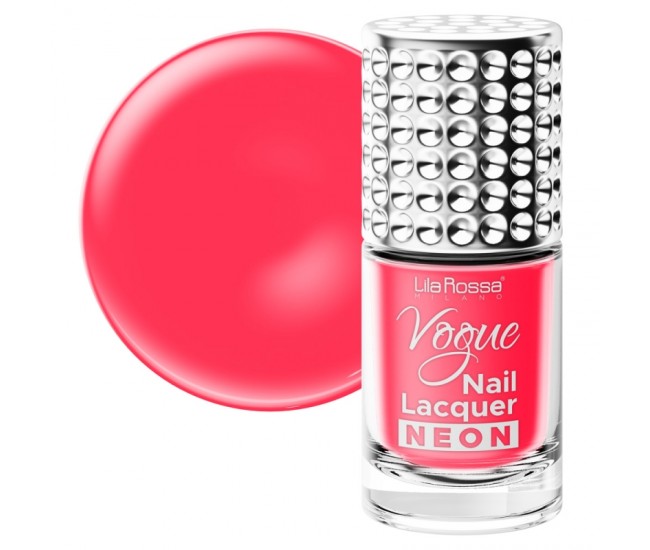 Lac de unghii, Lila Rossa, Vogue, Neon, 10 ml,  Swelter