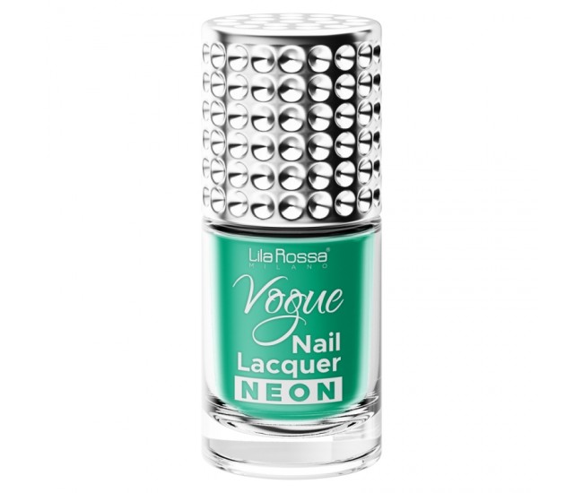 Lac de unghii, Lila Rossa, Vogue, Neon, 10 ml,  Tropic Green