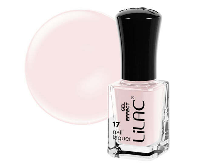 Lac de unghii Lilac, Gel Effect, 6 g, Be nude
