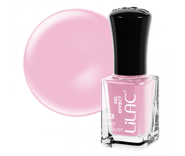 Lac de unghii Lilac, Gel Effect, 6 g, Enchanted Peony