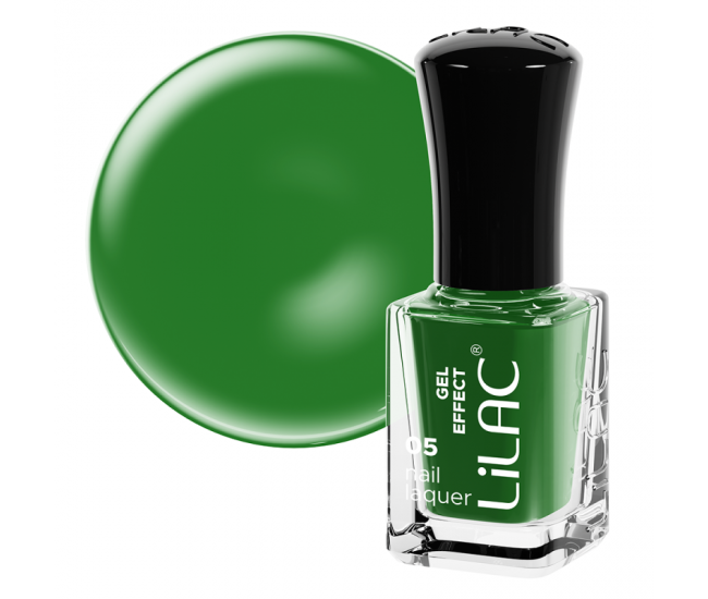 Lac de unghii Lilac, Gel Effect, 6 g, Green