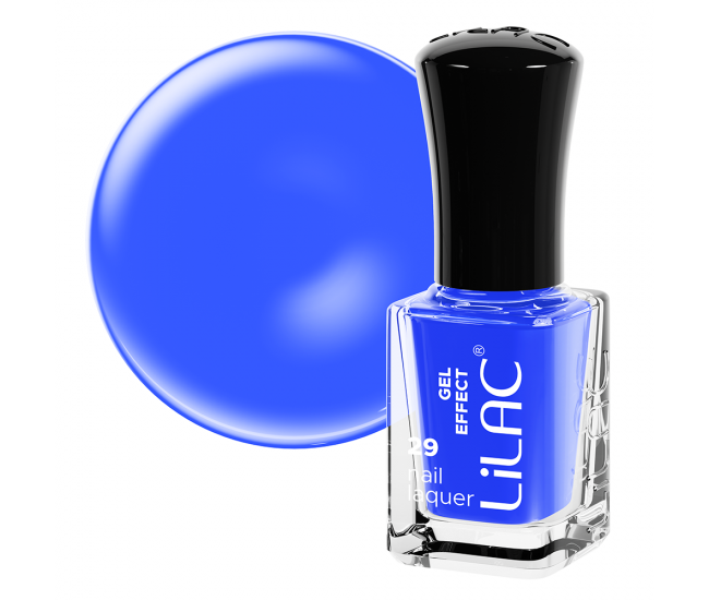 Lac de unghii Lilac, Gel Effect, 6 g, Blue
