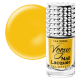 Lac de unghii, Lila Rossa, Vogue, gel effect, 10 ml,  Yellow