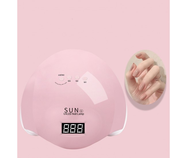 Lampa uv-led manichiura pedichiura SunUV, sun5 lq, 48 W, roz