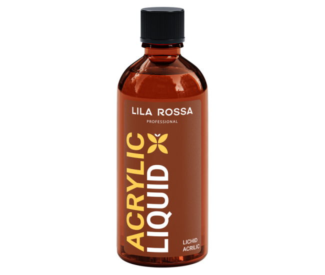 Lichid acrilic Lila Rossa, 90 ml, solutie profesionala pentru pudra acrilica
