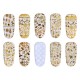 Set folii de transfer Lila Rossa, Gold Christmas Collection, 10 buc Set folii de transfer Lila Rossa, Gold Christmas Collection, 10 buc