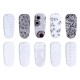 Set folii de transfer Lila Rossa, Lace Collection, 10 buc Set folii de transfer Lila Rossa, Lace Collection, 10 buc