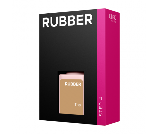 Lilac Rubber Top, pentru oja semipermanenta, 6g