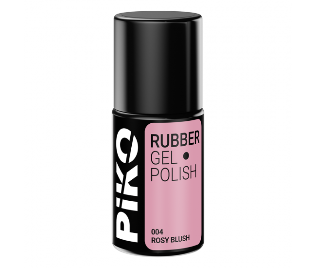 Oja semipermanenta Piko, Rubber, 7ml, 004 Rosy Blush
